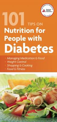 Book cover for 101 Tips on Nutrition for People with Diabetes