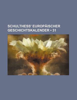 Book cover for Schulthess' Europaischer Geschichtskalender (31)