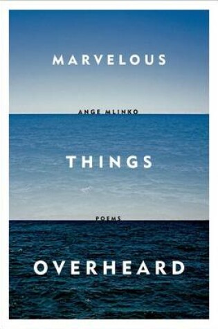 Cover of Marvelous Things Overheard