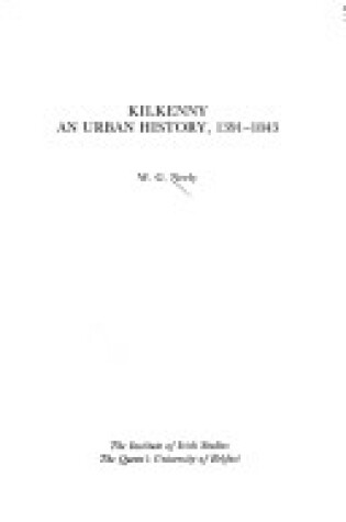 Cover of Kilkenny