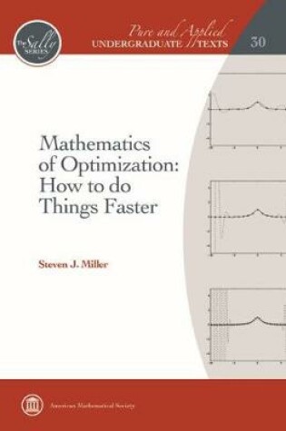 Cover of Mathematics of Optimization