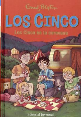 Book cover for Los Cinco en la caravana