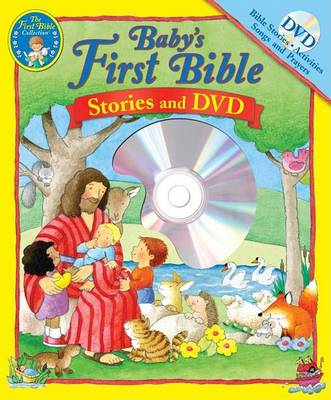 Book cover for Baby's First Bible Book and DVD