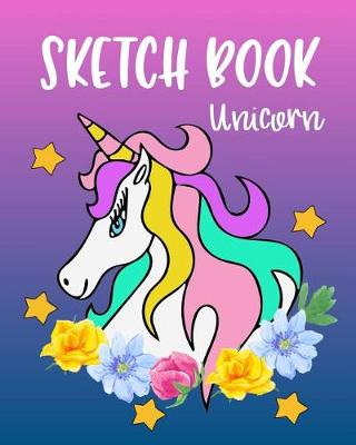 Book cover for Sketch Book Unicorn