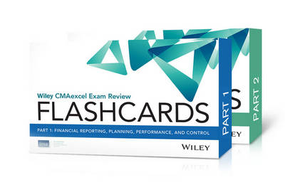 Book cover for Wiley CMAexcel Exam Review 2016 Flashcards: Complete Set