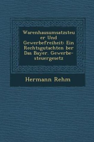 Cover of Warenhausumsatzsteuer Und Gewerbefreiheit