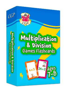 Book cover for New Multiplication & Division Games Flashcards for Ages 7-8 (Year 3)