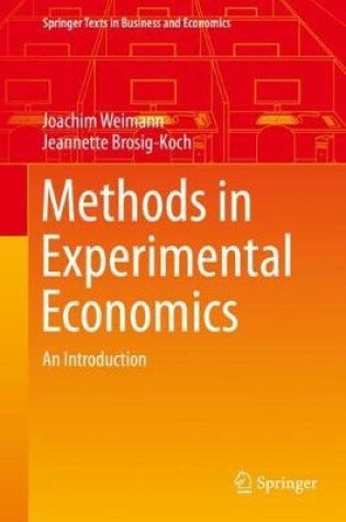 Cover of Methods in Experimental Economics