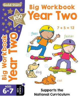 Book cover for Gold Stars Big Workbook Year Two Ages 6-7 Key Stage 1