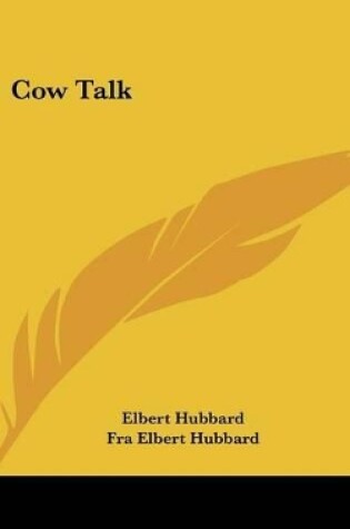 Cover of Cow Talk
