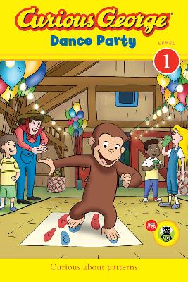 Book cover for Curious George Dance Party Cgtv Reader