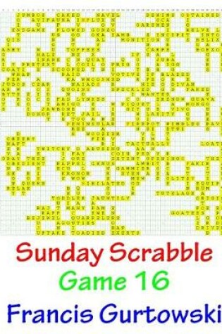 Cover of Sunday Scrabble Game 16