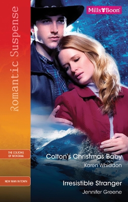 Book cover for Colton's Christmas Baby / Irresistible Stranger