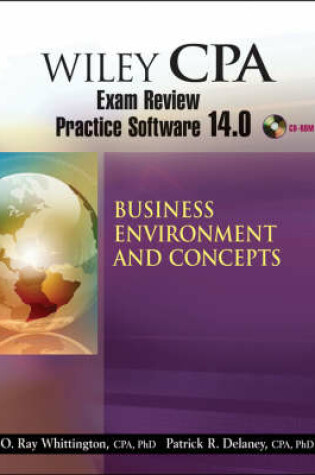 Cover of Wiley CPA Examination Review Practice Software 14.0 BEC