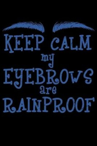 Cover of Keep Calm My Eyebrows Are Rainproof