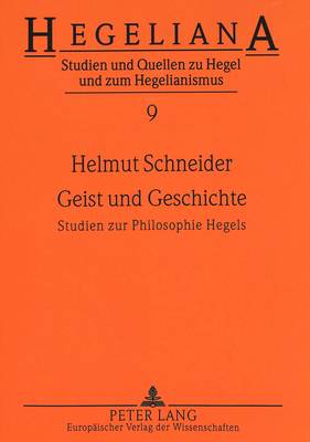 Cover of Geist Und Geschichte