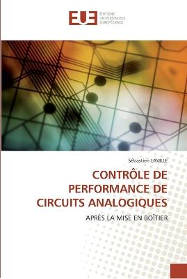 Book cover for Controle de performance de circuits analogiques