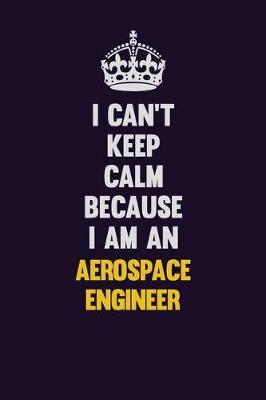 Book cover for I can't Keep Calm Because I Am An aerospace engineer