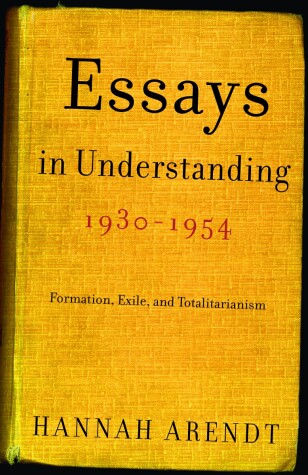 Book cover for Essays in Understanding, 1930-1954