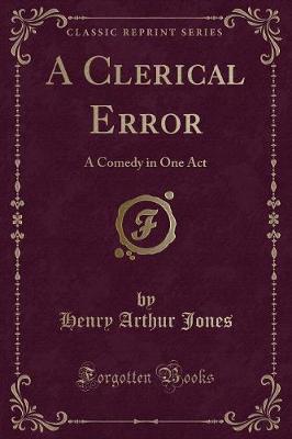 Book cover for A Clerical Error