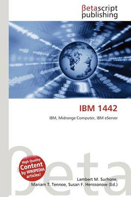 Book cover for IBM 1442