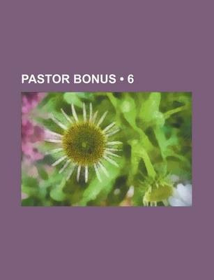 Book cover for Pastor Bonus (6)