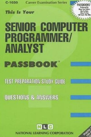 Cover of Senior Computer Programmer Analyst