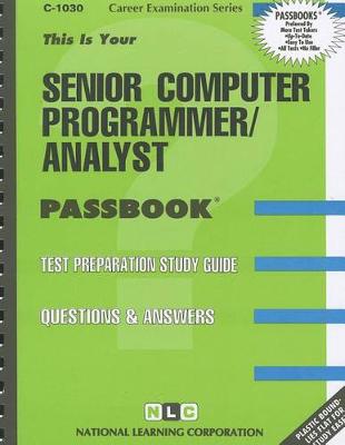 Book cover for Senior Computer Programmer Analyst