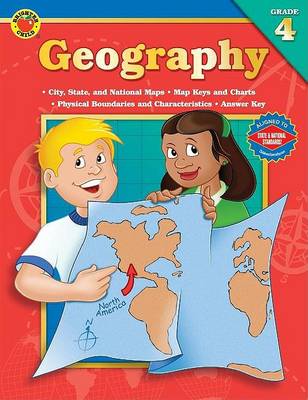 Book cover for Brighter Child Geography, Grade 4
