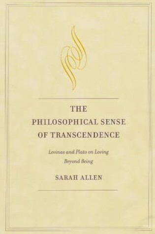 Cover of The Philosophical Sense of Transcendence