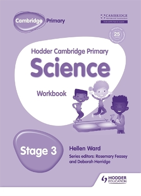 Book cover for Hodder Cambridge Primary Science Workbook 3