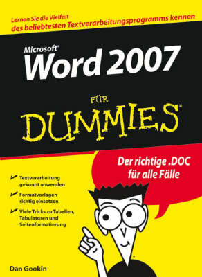 Book cover for Word 2007 Fur Dummies