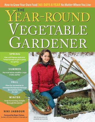 Book cover for Year-Round Vegetable Gardener