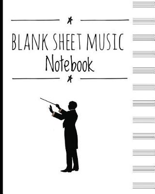 Cover of Blank Sheet Music Notebook - Musicians Journal (Classic)