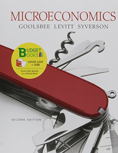 Book cover for Loose-Leaf Version for Microeconomics 2e & Launchpad for Goolsbee's Microeconomics 2e (Six Month Access)