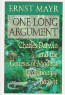 Book cover for One Long Argument - Charles Darwin & the Genesis of Modern Evolutionary Thought (Cobee) (Cloth)