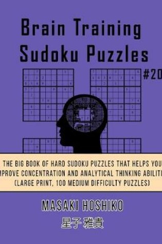 Cover of Brain Training Sudoku Puzzles #20