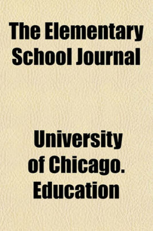 Cover of The Elementary School Journal