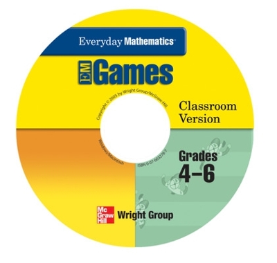 Cover of Everyday Mathematics, Grades 4-6, Early Childhood CD Class Games Package