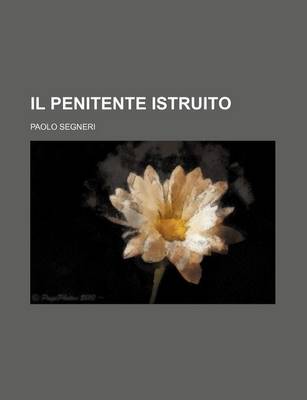 Book cover for Il Penitente Istruito