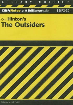 Book cover for Cliffnotes on Hinton's the Outsiders