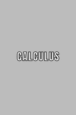 Book cover for Calculus