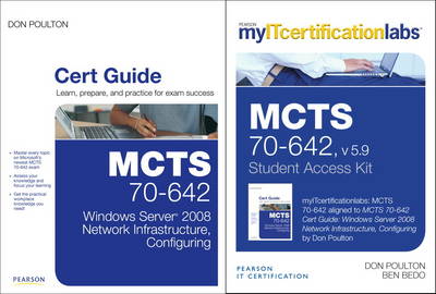 Book cover for MCTS 70-642 Cert Guide