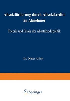 Book cover for Absatzförderung durch Absatzkredite an Abnehmer