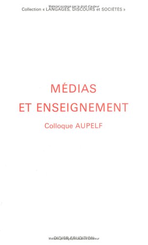 Cover of Medias Et Enseignement