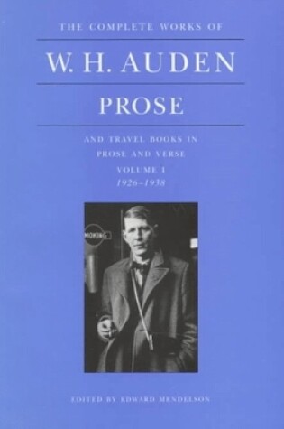 Cover of Prose, Volume I