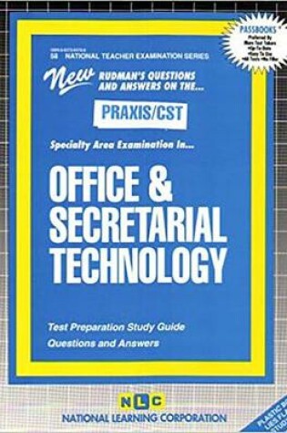 Cover of OFFICE & SECRETARIAL TECHNOLOGY