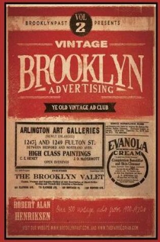 Cover of Vintage Brooklyn Advertisements Vol 2