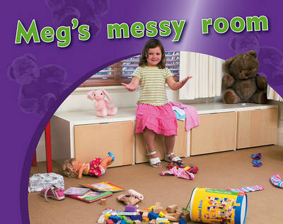 Book cover for Meg's messy room