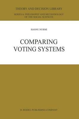 Book cover for Comparing Voting Systems